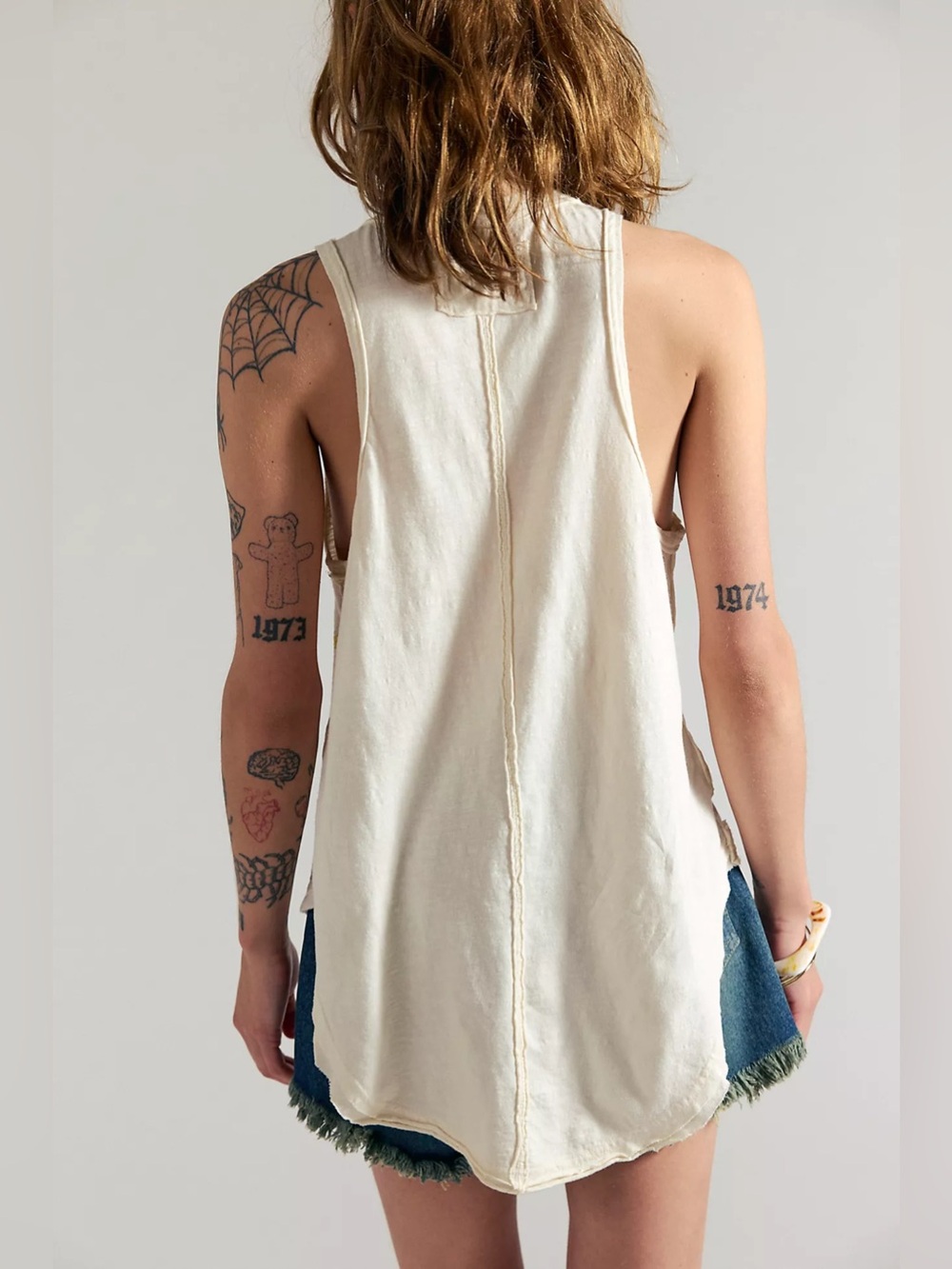 NWT! Free People We The Free Rosie Graphic Tank Sz XS/S/M - Picture 3 of 4